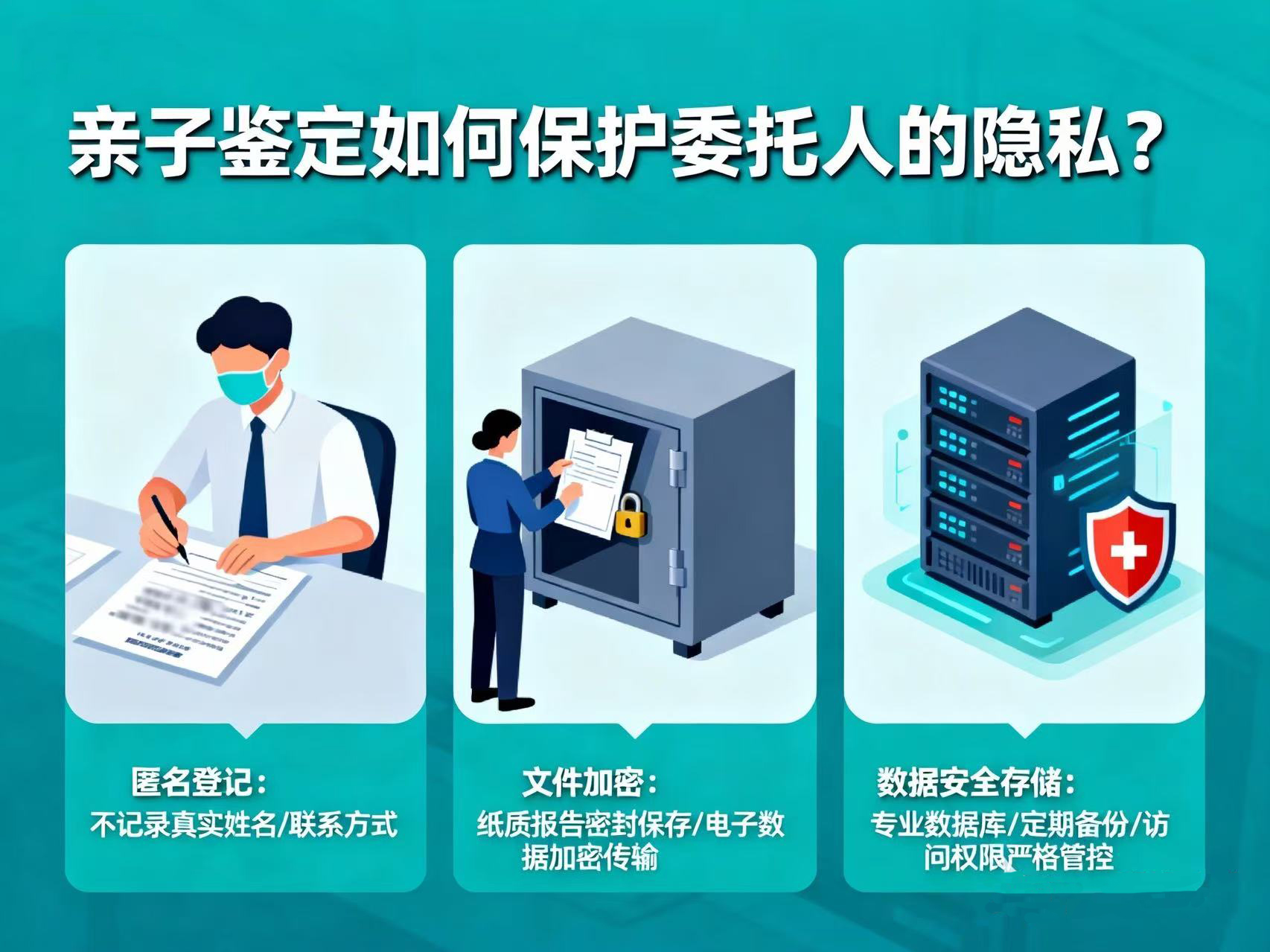 隐私保护是关键：南京个人亲子鉴定如何保护委托人的信息？